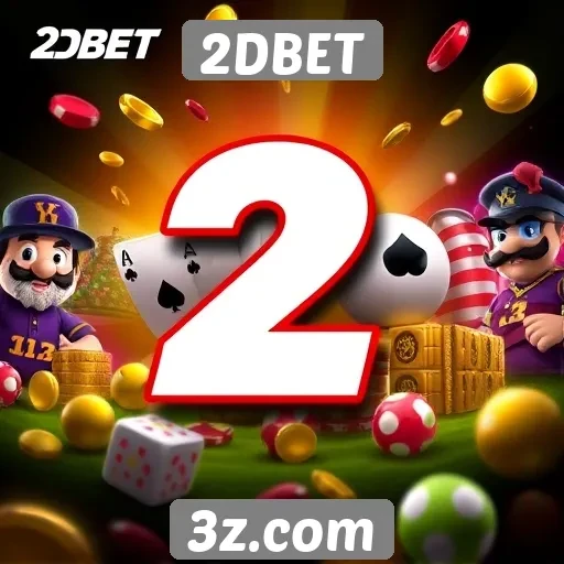 Variedade de jogos disponíveis no 2DBET